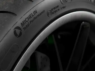 Michelin Pilot Sport 4S 295 30 ZR21 102Y 3D model