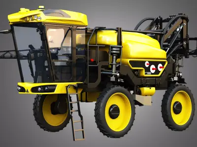 Caffini - Sprayer Rider Vario 3D model