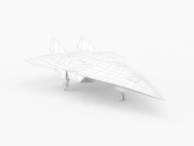 Lockheed SR-72 Darkstar 3D model