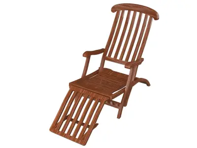Titanic folding Chair 3D model