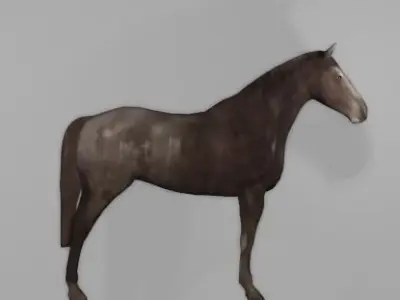 Horse - 3D Model Low-poly 3D model