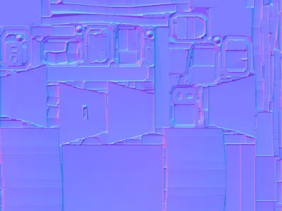 Missile Tower Low-poly 3D model