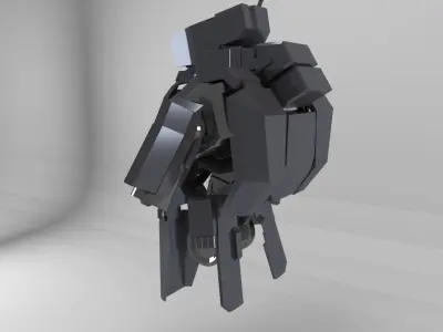 Battle Droid Body 3D model