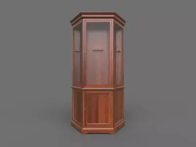Gun Cabinet Free low-poly 3D model