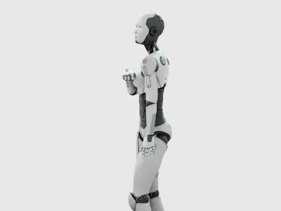 HUMANOID M-3200 RIGGED 3D model