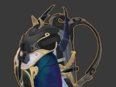 Pubg General Beetle and Insect Queen Low-poly 3D model