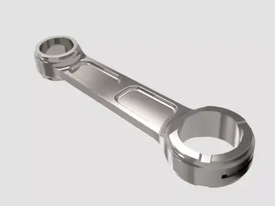 Connecting Rod GoKart Engine 3D model