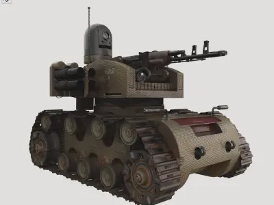 Military war Robots 3D model