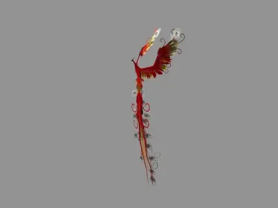 Phoenix  - anka kusu 3D model