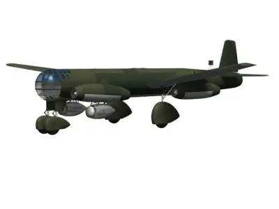 Junkers Ju287 3D model