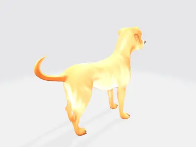 bet dog 3D model