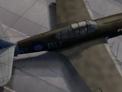 Curtiss Kittyhawk - RAAF 3D model