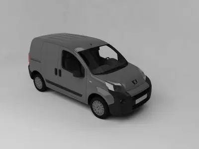Vehicle peugeot 3D model