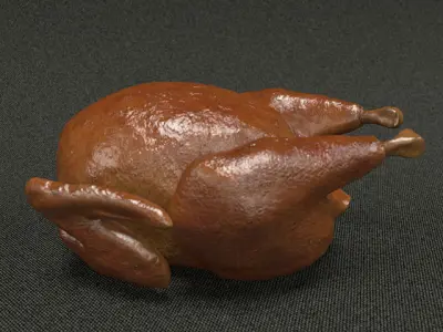 Roasted Turkey 3D model