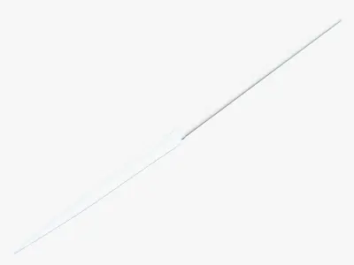 Medieval Spear Low-poly 3D model