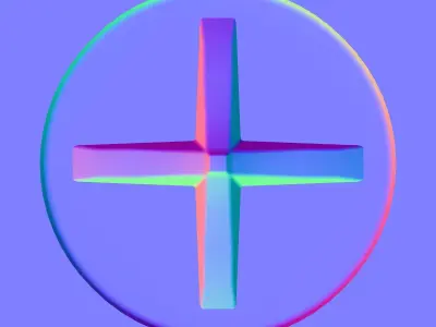 Screws - low poly Free low-poly 3D model