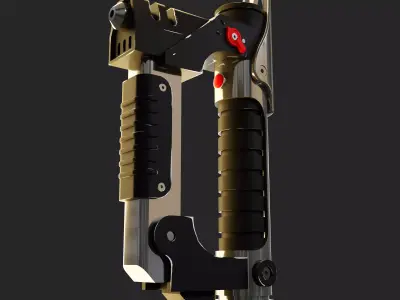 Lightsaber Blaster 3D print model