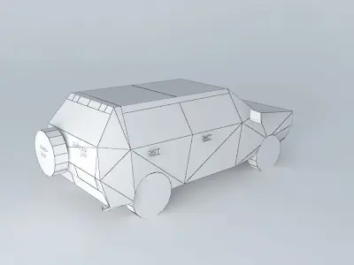 G Motor car Free 3D model