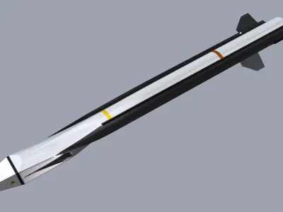 FCAAM Missile 3D model