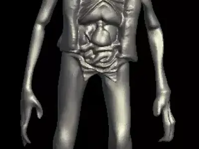 Alien autopsy version 3 3D model