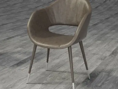 Busnelli Charme Plus Chair Free 3D model