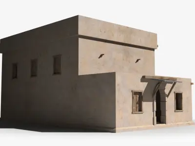 Arab x7 Low-poly 3D model