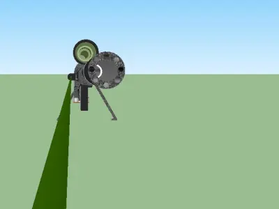 Sniper Rifle 3D model