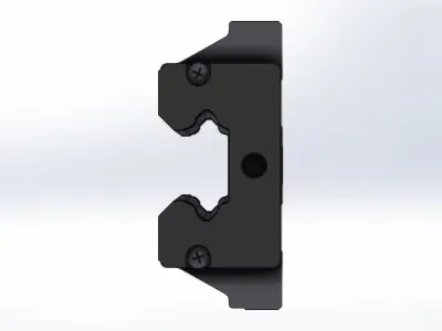 Carro Guia Linear OBR A 45E Linear Guide Car 3D model