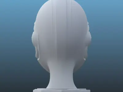 Cyber-Sentinel Bust PM-102 3D print model