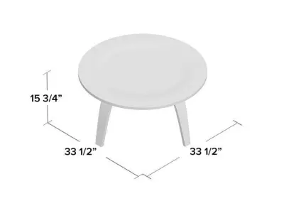 Rana Coffee Table Free 3D model