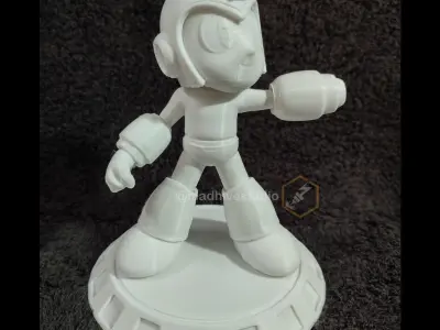 Megaman fan art 3D print model