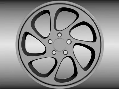 Generic rim 3D model