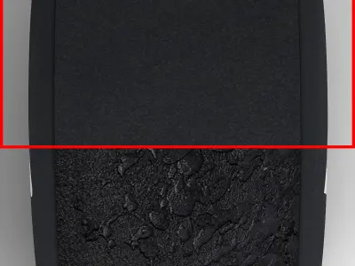 enkei medium front tyre Low-poly 3D model