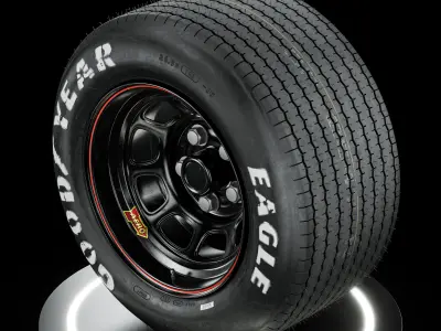 GoodYear Eagle Vintage 265 x 105 15 3D model