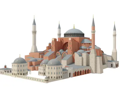 Hagia Sophia 3D model