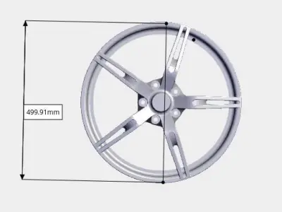 Ferrari Rims 2 3D model