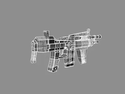 Gun 1 3D model