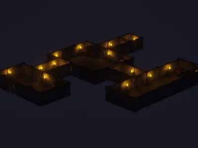 Castle 3D model