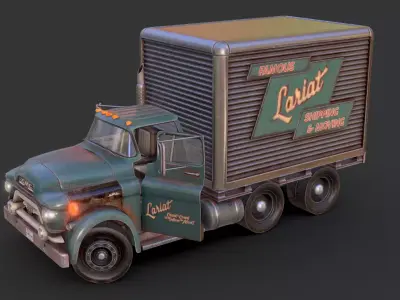Truck 3d model 3D model
