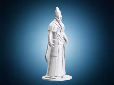 The Father Mortis Gods Star Wars Character Statue 3D print model