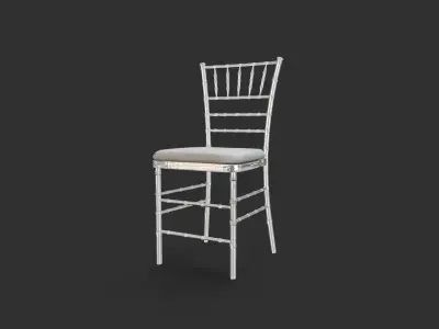 Event Chiavari Chairs Clear 3D model