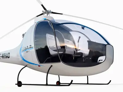 HAD1-T Helineo 3 painting options 3D model