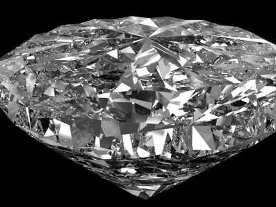 Diamonds diamond Free low-poly 3D model