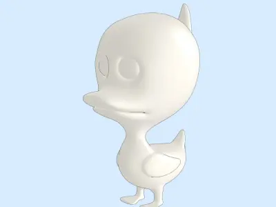 Duckling Free 3D model purchase