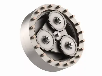 Planetary Gearbox 3D model purchase