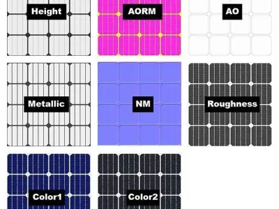 Solar Panel Texture