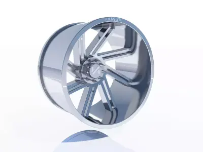 Arkon DaVinci Off-Road Rim 3D model