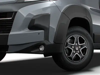 Vauxhall Movano Van L4H3 2024 3D model