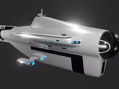 Cyclops Subnautica Repaint 3D model