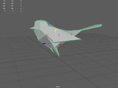 Animal Pack Animated Rig Low-poly Low-poly 3D model